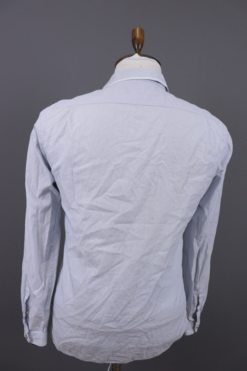 The Kooples Adjusted Blue Summer Long Sleeve Button Down Shirt – Size S