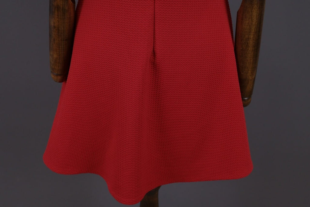 Pinko Red Sleeveless Evening Bodycon A-Line Short Dress – Size I 42 / GB 10 – Used