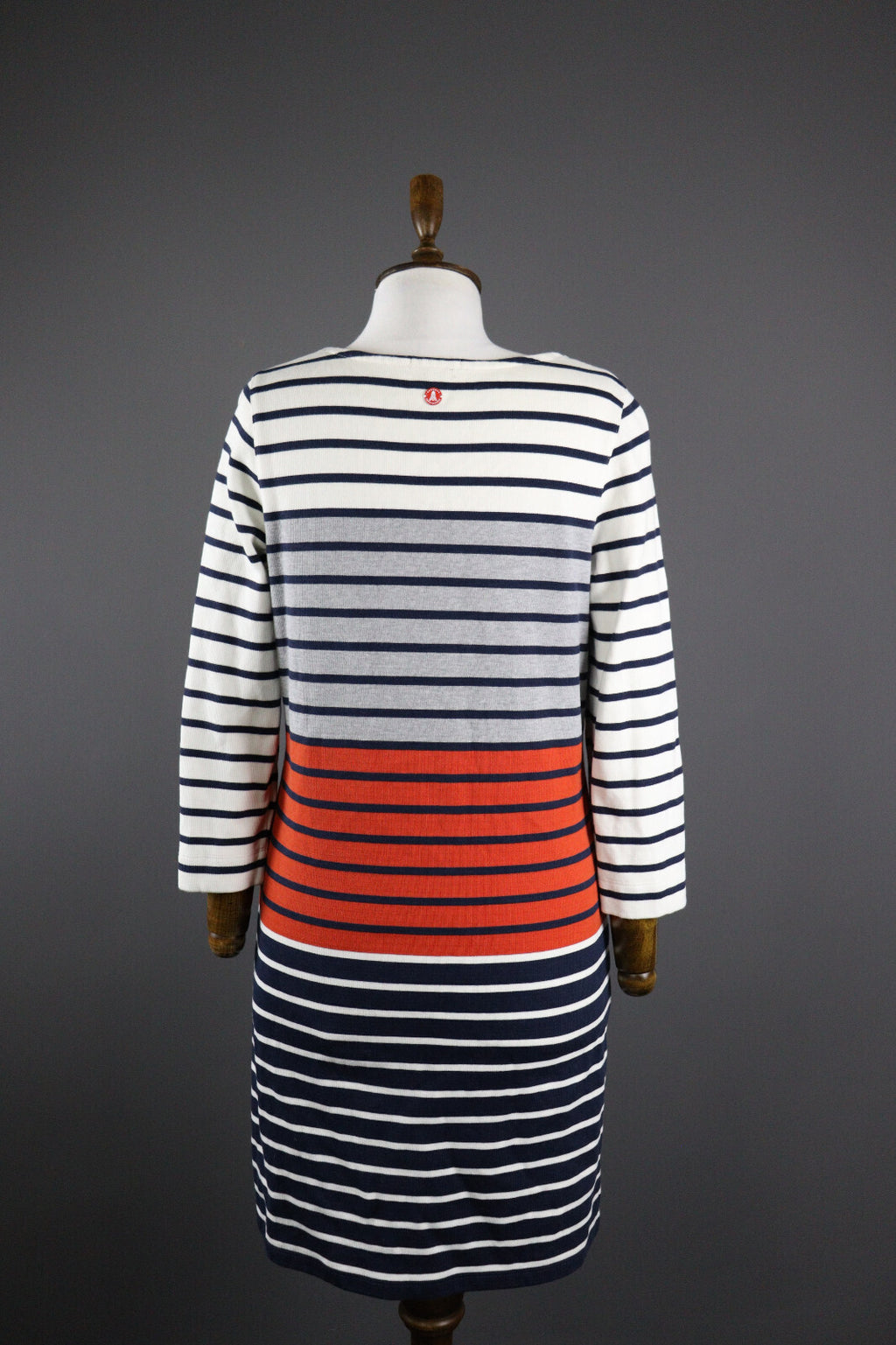 Barbour Multicour Beacon Brand Striped Pembrey Sweater Dress EU 40 UK 14 US 10