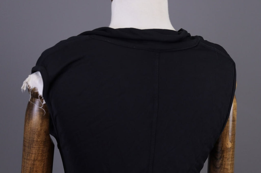 Transit Par Such 131 Black Sleeveless Bodycon Tunic Dress – Size 3