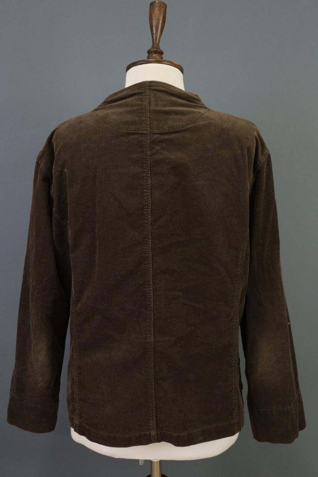 OSKA Slim Fit Brown Corduroy Blazer Jacket – Size 2