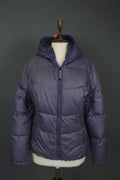 KJUS Purple Long Sleeve Regular Fit Full Zip Hooded Puffer Jacket – Size 40