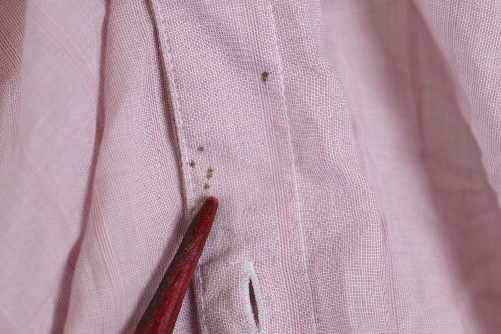 BURBERRY BRIT Pink Lightweight 3/4 Sleeve Stretch Button Down Shirt – Size XS