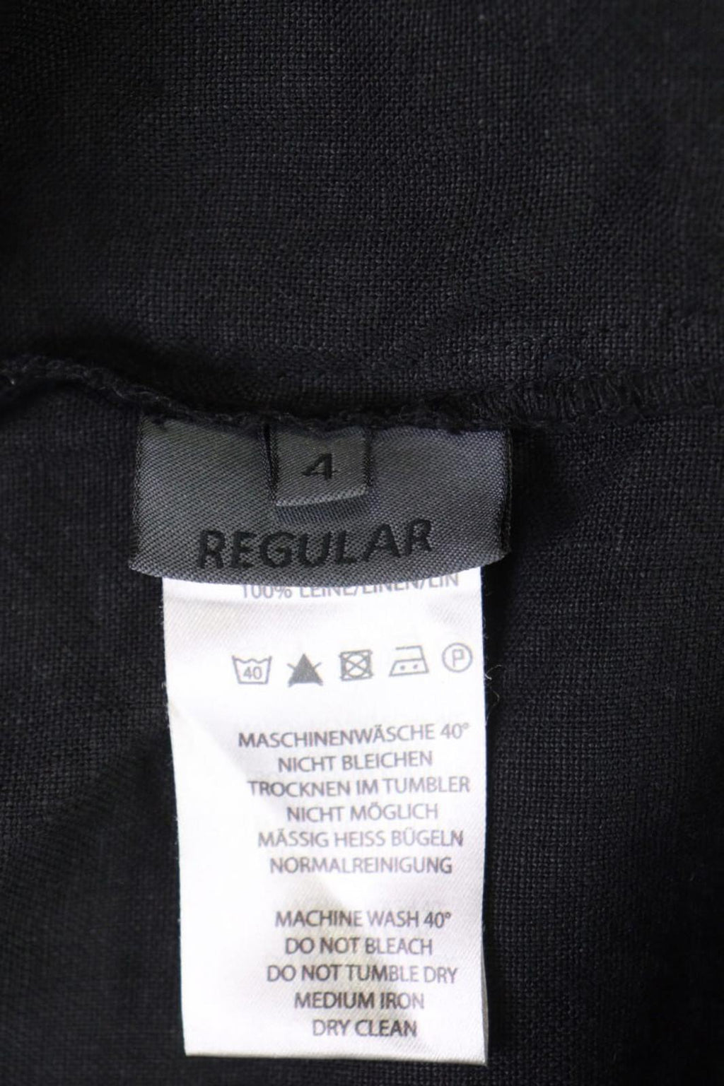 OSKA Regular Gray Lagenlook Linen Sleeveless Tunic Top Shirt – Size 4