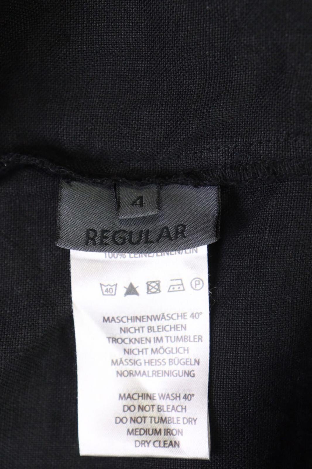 OSKA Regular Gray Lagenlook Linen Sleeveless Tunic Top Shirt – Size 4
