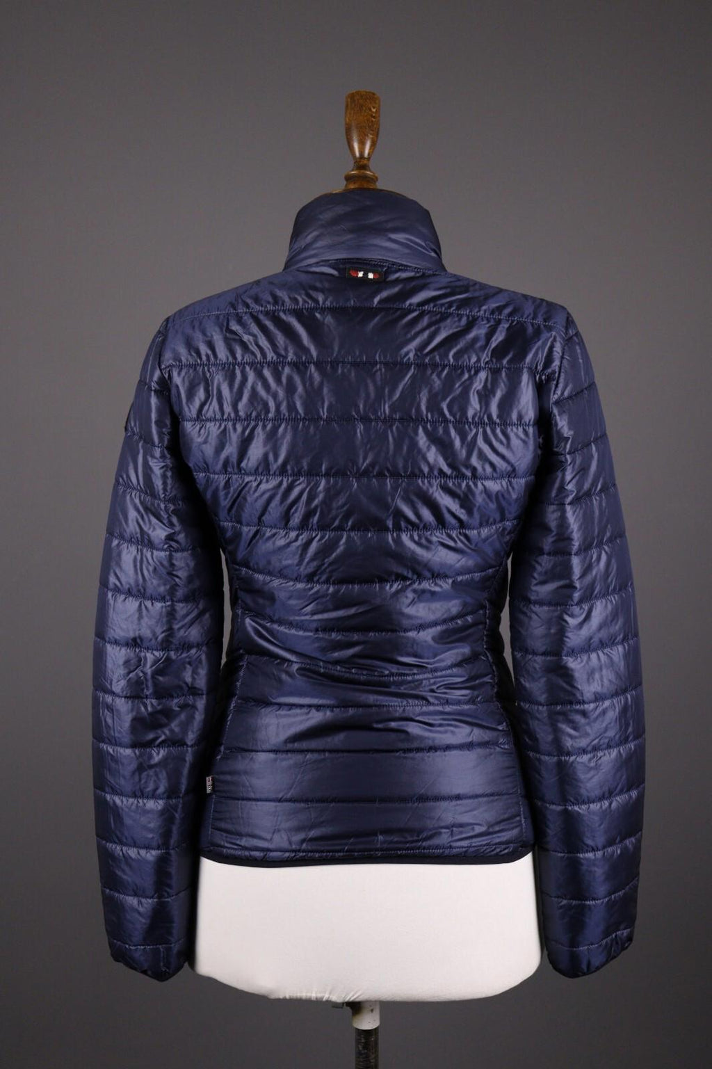 NAPAPIJRI Blue Full Zip Puffer Quilted Jacket – Size S
