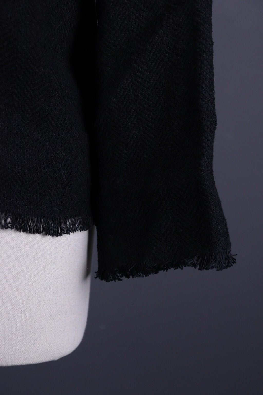 ISABEL MARANT Black Wool Knit Lagenllok Sweater – Size 38 Small