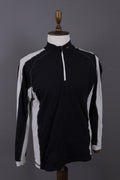 KJUS System 1/4 Zip Long Sleeve Activewear Fleece Jacket Sweater – Men's L