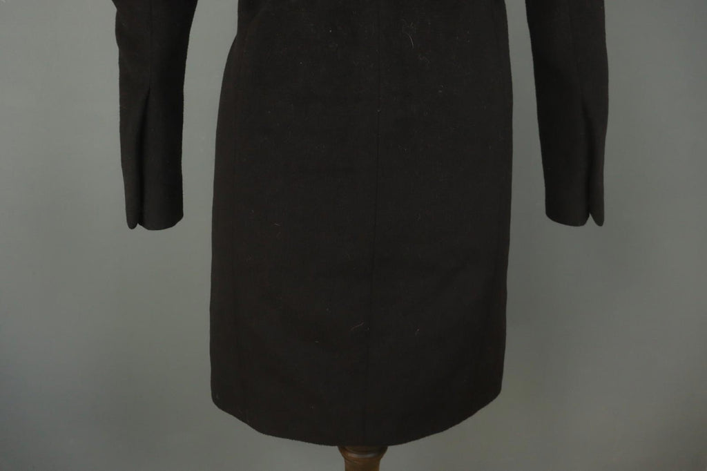 Balenciaga Black Wool Double Breasted Peak Lapel Formal Blazer Jacket – Size 38