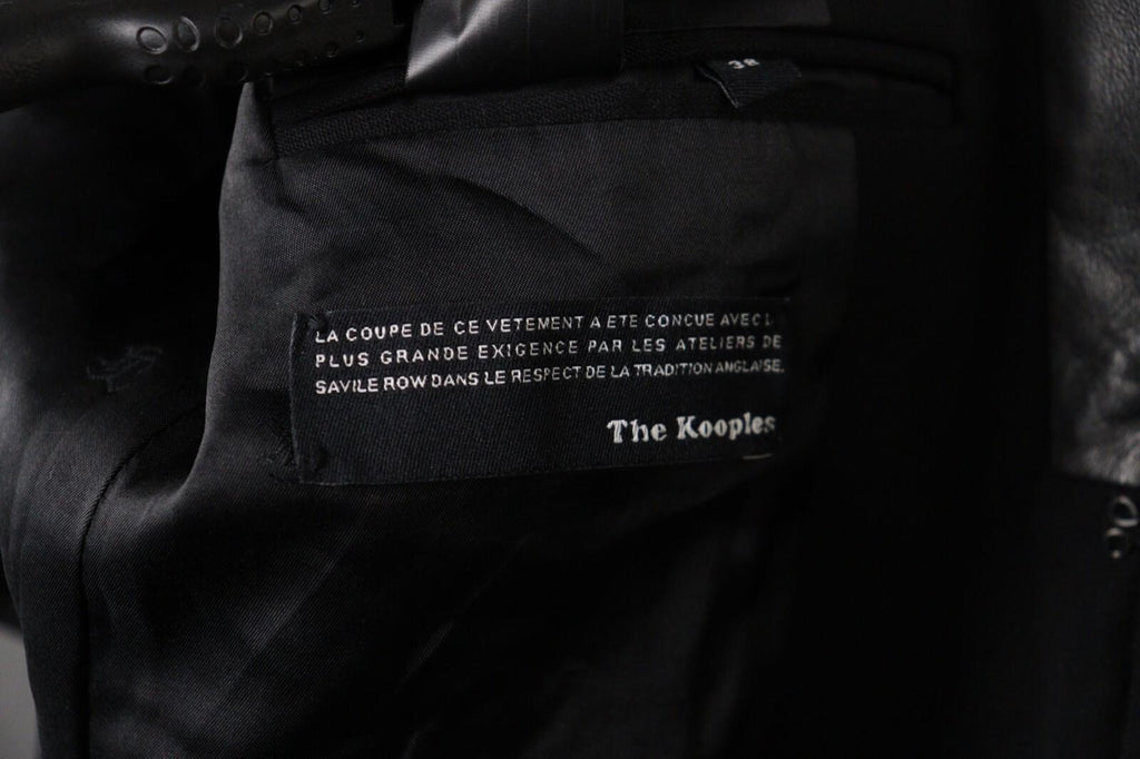THE KOOPLES Black Wool Cape Jacket Blazer – Size 38 – Used