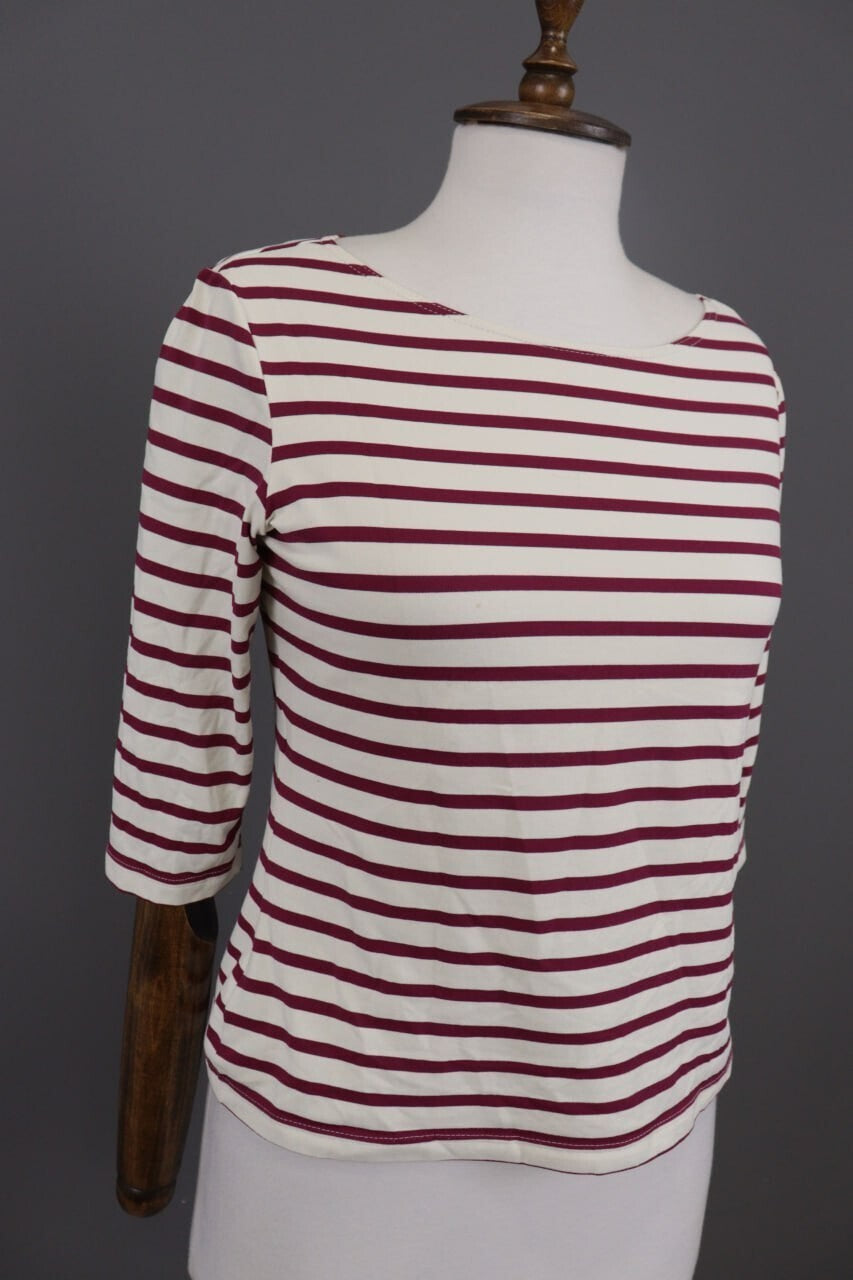 Saint James Multicolor Striped Knit Sweater – Size USA 8 / GB 12