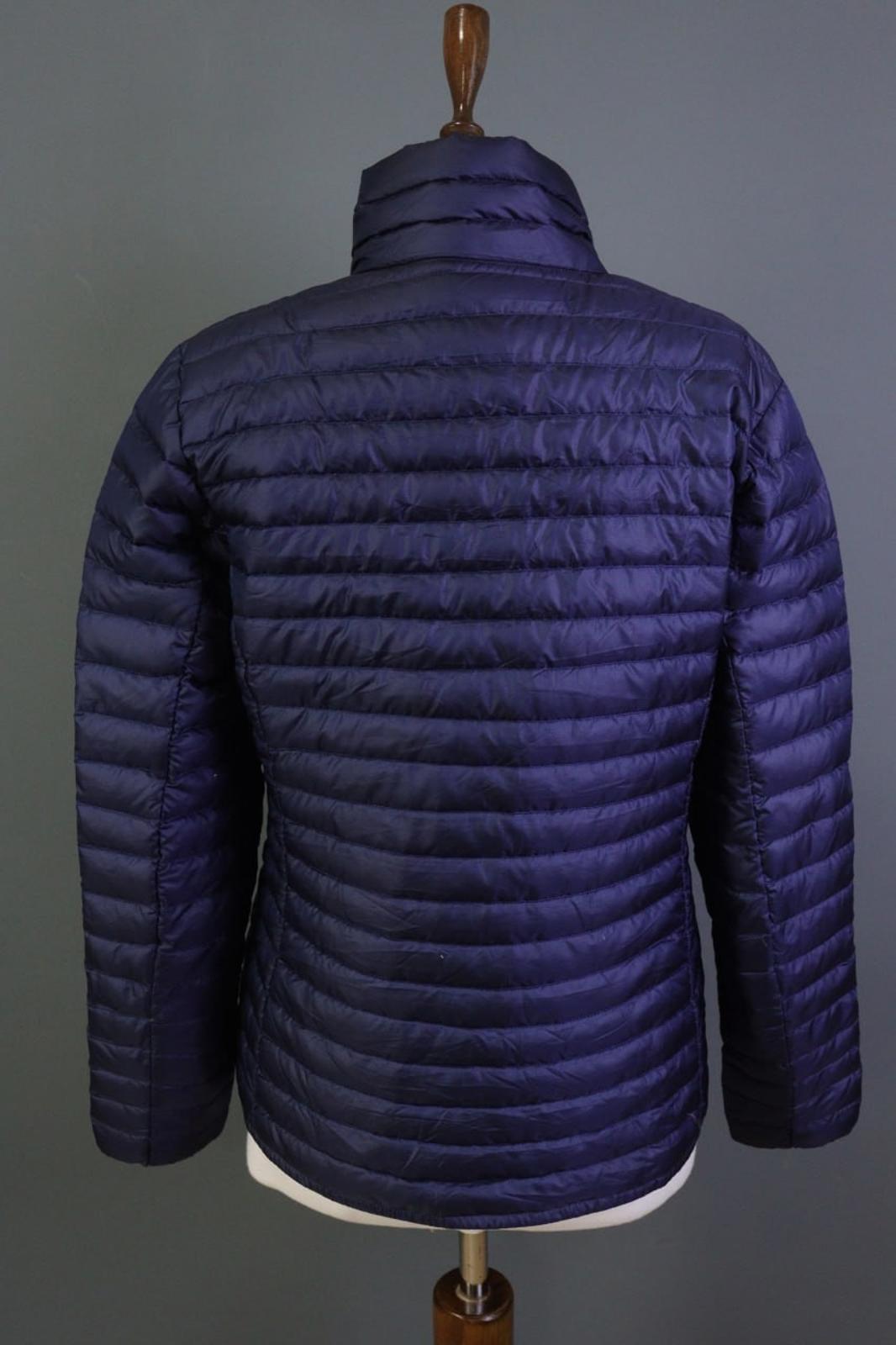 KJUS Blue Classic Fit Mock Neck Long Sleeve Full Zip Puffer Jacket – Size 40 / L
