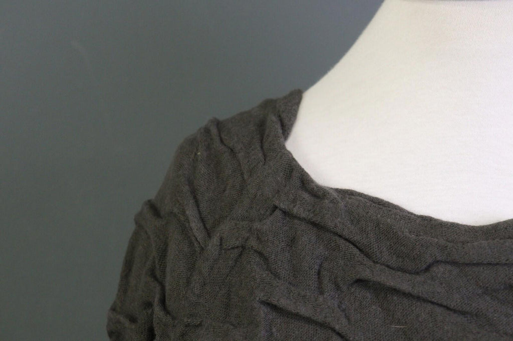 Absolut by ZEBRA Angora Wool Crew Neck Textured Knit Pullover Sweater – Size 2