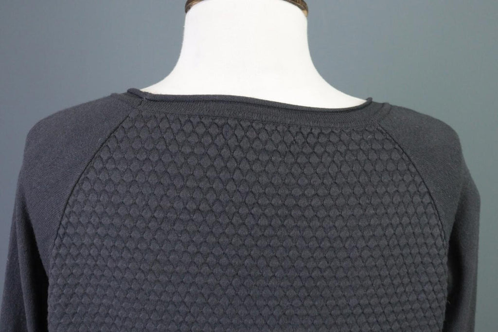 SARAH PACINI Gray Knit Lagenlook Sweater Tunic One Size