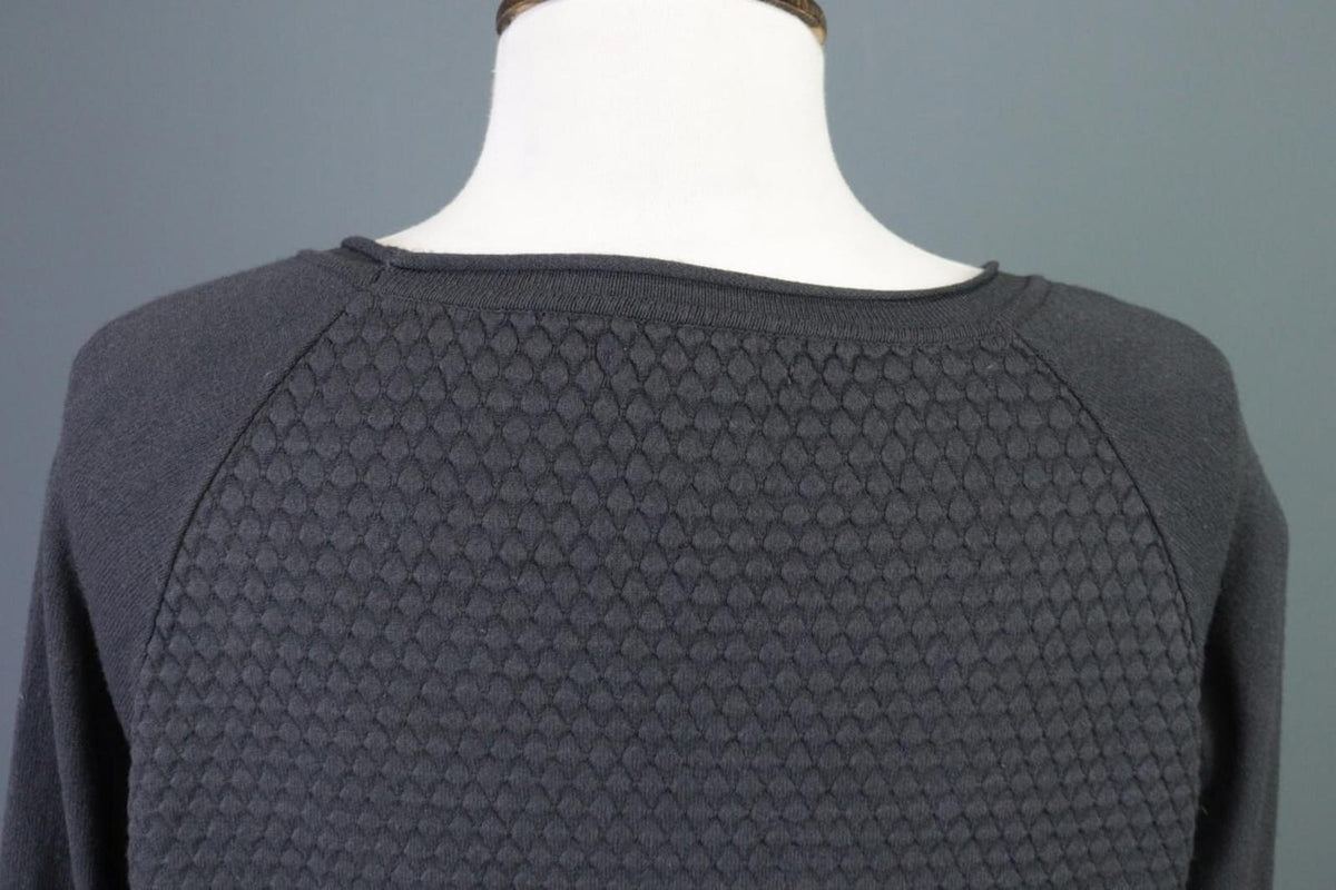 SARAH PACINI Gray Knit Lagenlook Sweater Tunic One Size