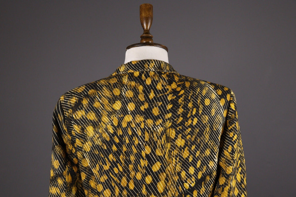 Max Mara Leopard Print Two Button Blazer Jacket – Size I 46 / GB 14 / USA 12