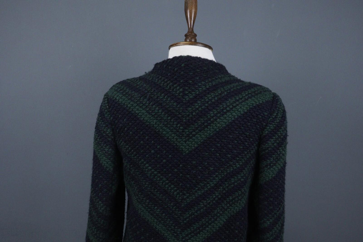 BA&SH ZOLA Multicolor Striped Long Sleeve Open Front Cardigan Sweater – Size 1