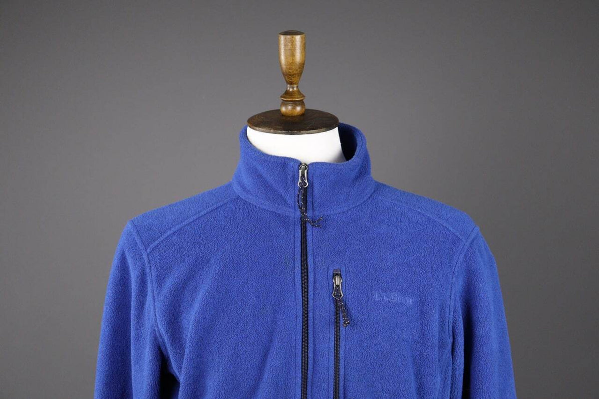 L.L. Bean Blue Polartec Activewear Outdoor Fleece Jacket – Men's L