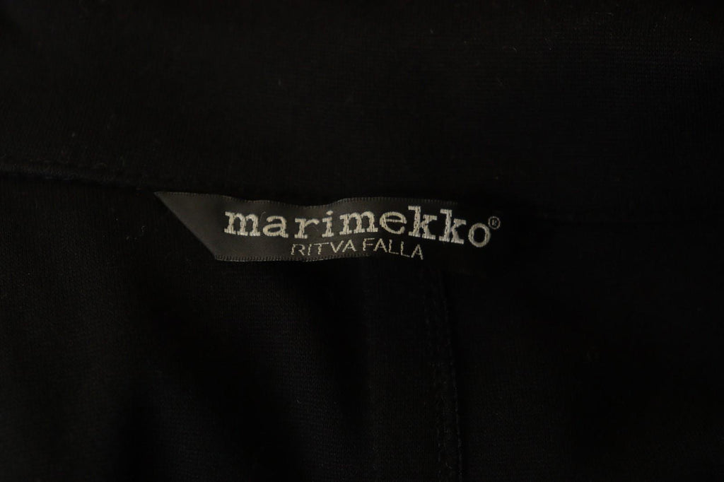 MARIMEKKO Ritva Falla Black Formal Notch Lapel Double Breasted Blazer Jacket S/M