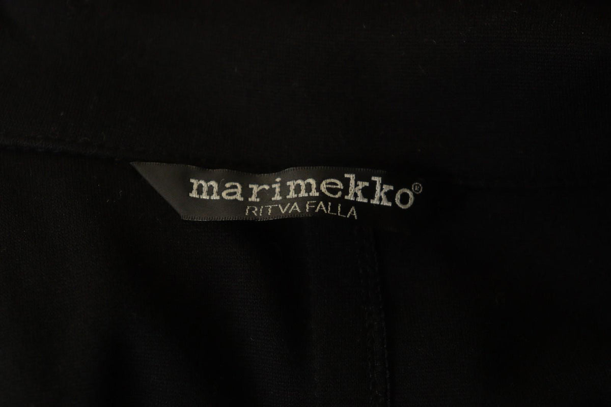 MARIMEKKO Ritva Falla Black Formal Notch Lapel Double Breasted Blazer Jacket S/M