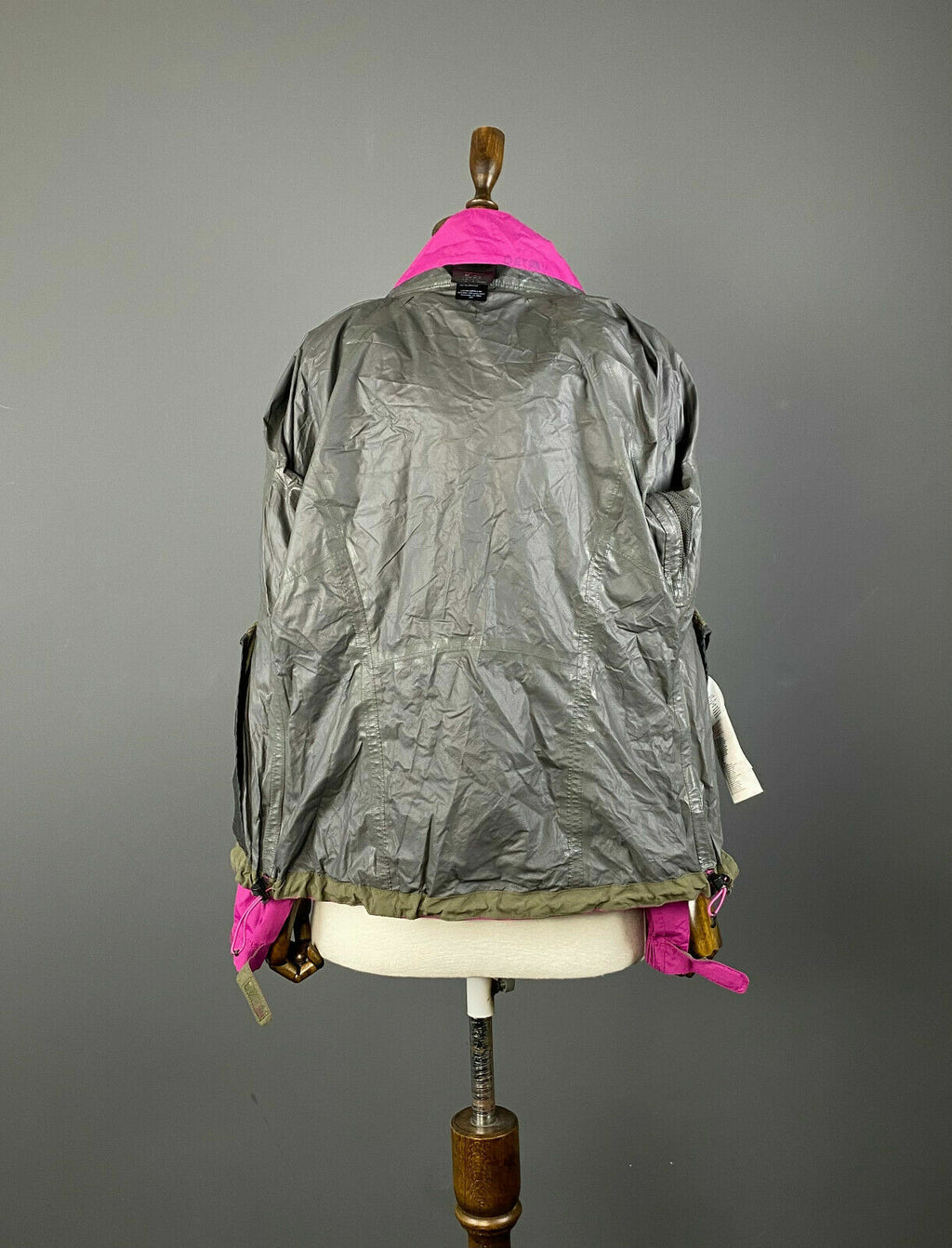 Millet Dry Edge Pink Nylon Hooded Windbreaker Jacket M US 10 UK 12 EU 40-42