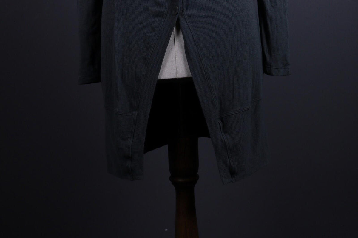 TRANSIT PAR SUCH 334 Gray Knit Long Cardigan Sweater – Size 3 Large
