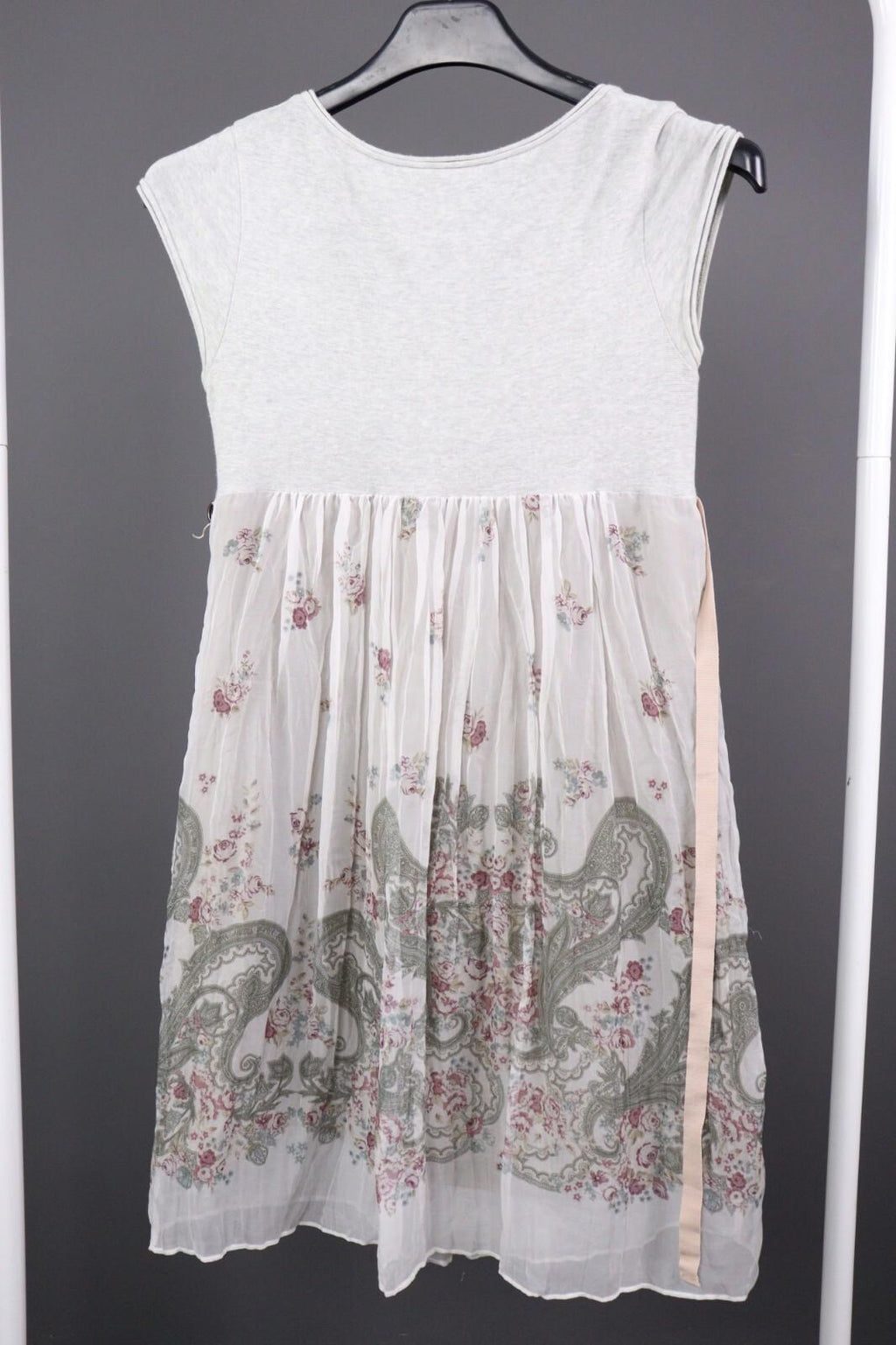 COP COPINE Floral Summer Party Cocktail Beach Mesh A-Line Dress