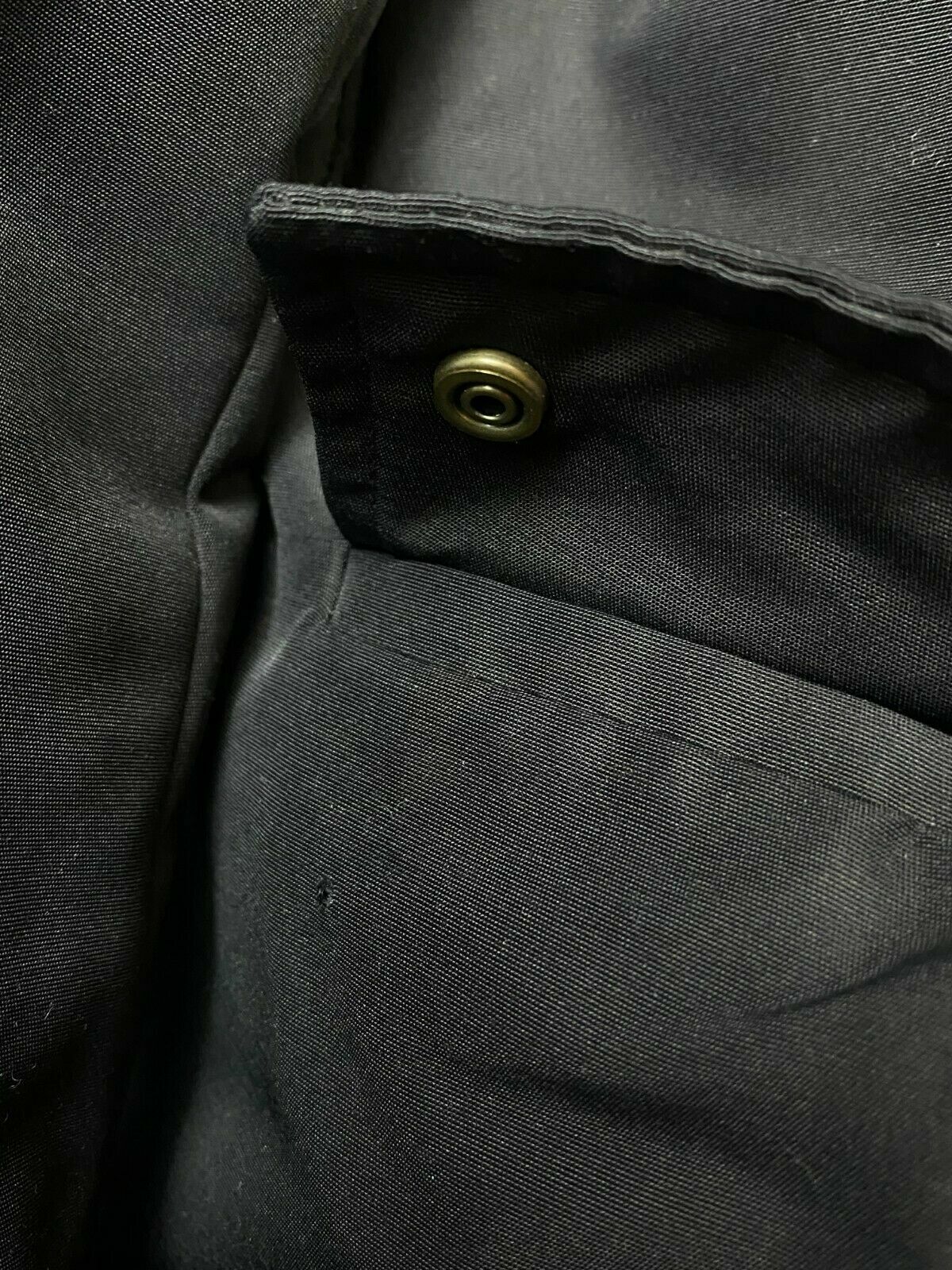 Weekend Max Mara Black Full Zip Nylon Coat Jacket – Women's 38