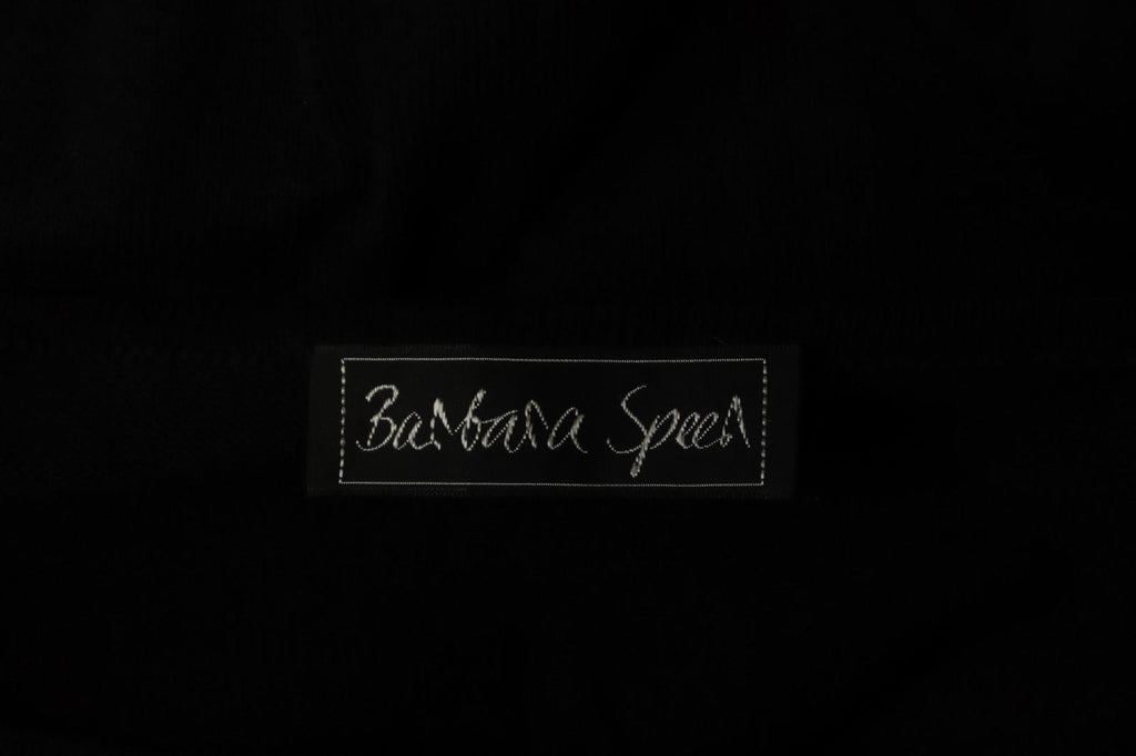 Barbara Speer Black Long Sleeve Round Neck Casual Pullover Shift Dress – Size L