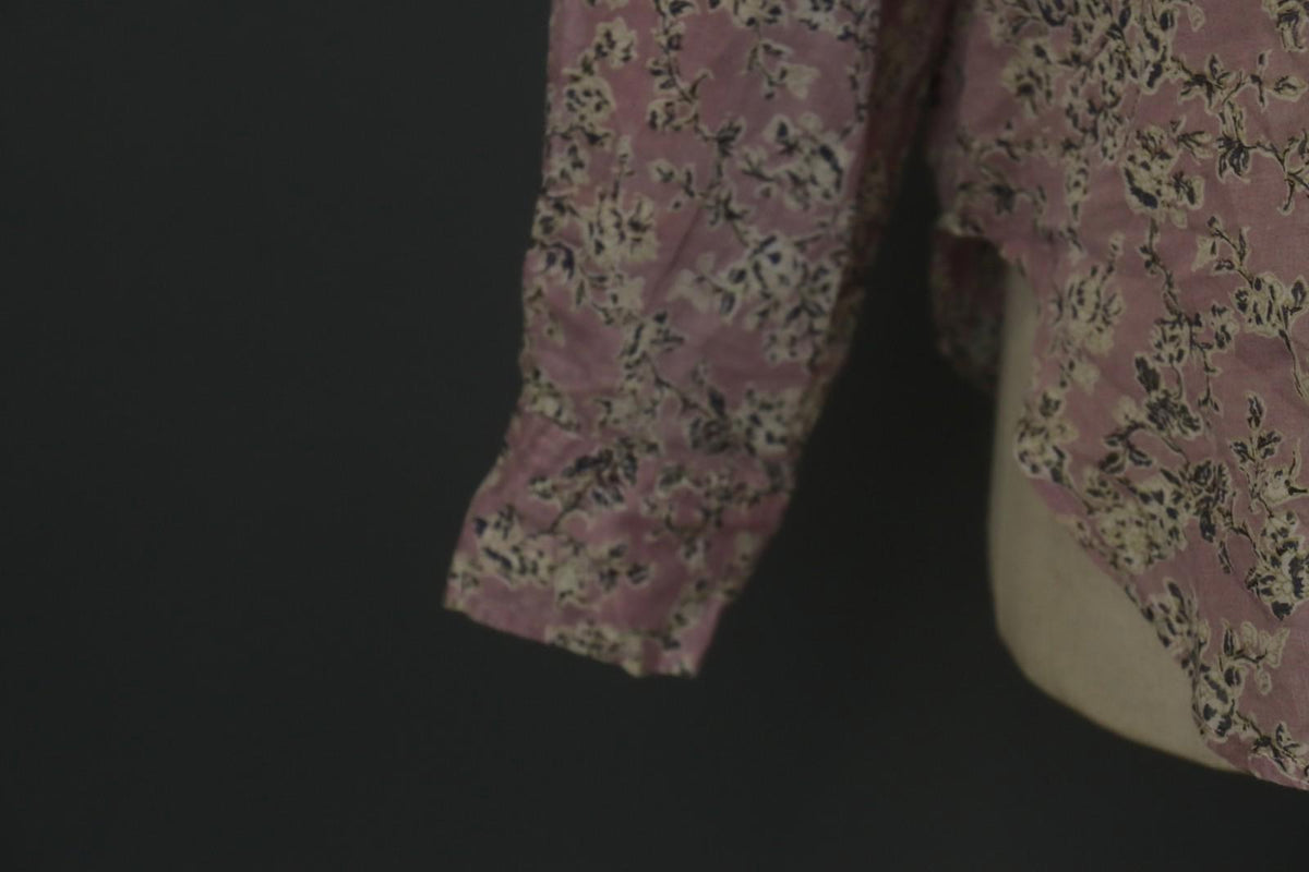ISABEL ÉTOILE MARANT Multi Floral Long Sleeve Button Front Shirt Top – Size 38