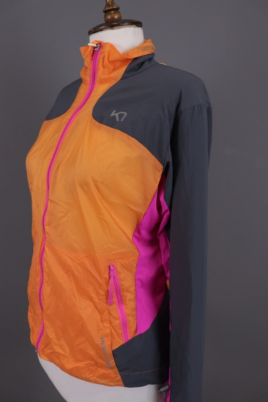 Kari Traa Multicolor Full Zip Windbreaker Waterproof Jacket – Size M