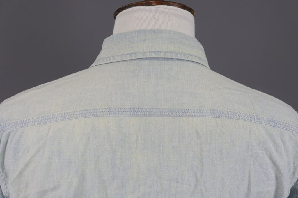 Denim & Supply Ralph Lauren Blue Long Sleeve Denim Over Shirt XL – Men's