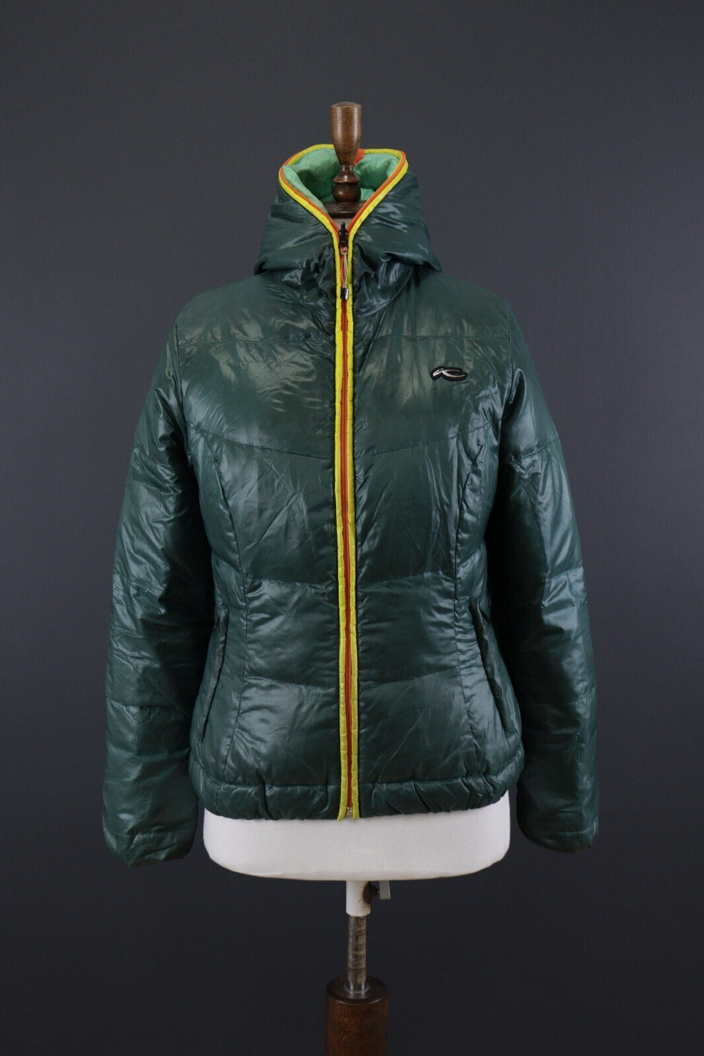 Kjus Pertex Quantum Reversible Down Puffer Jacket – Size M / 38 / USA 8 / GB 10