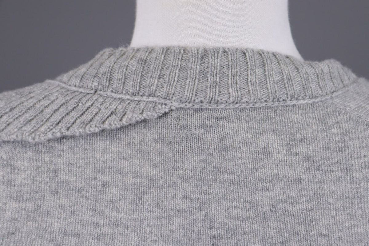 J.Crew 100% Cashmere Gray Knit Cardigan Sweater – Size XS
