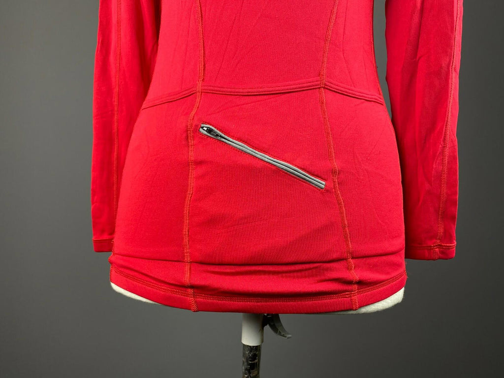 CASTELLI Red Nylon Long Sleeve Cycling Jersey – Men's M