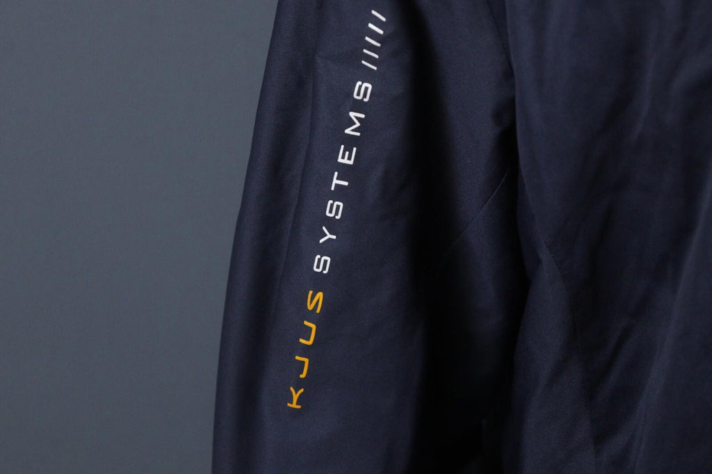 KJUS Systems Blue Long Sleeve Full Zip Logo Windbreaker Jacket – Size XL