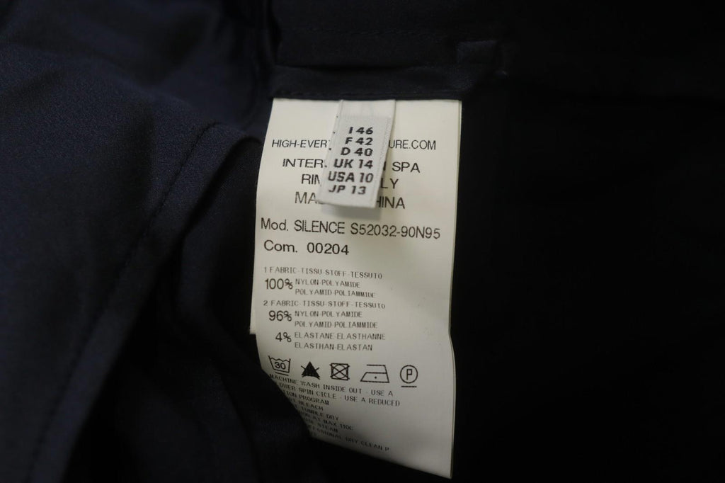HIGH Toch Black Regular Fit Long Sleeve Crew Neck Pullover Blouse Top – Size 42