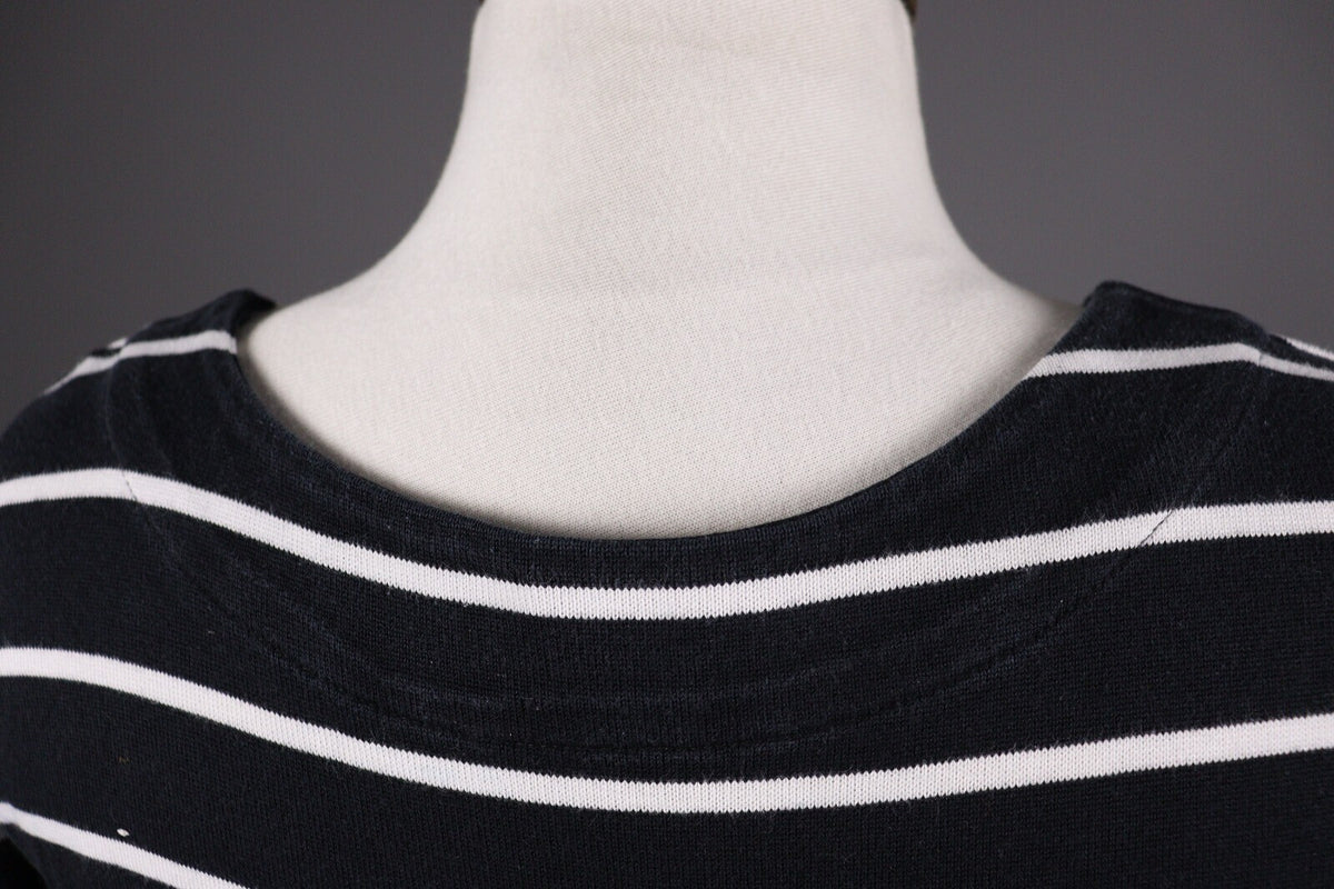Marimekko Pikapika Multicolor Stripe Long Sleeve Knit Sweater Dress – Size S