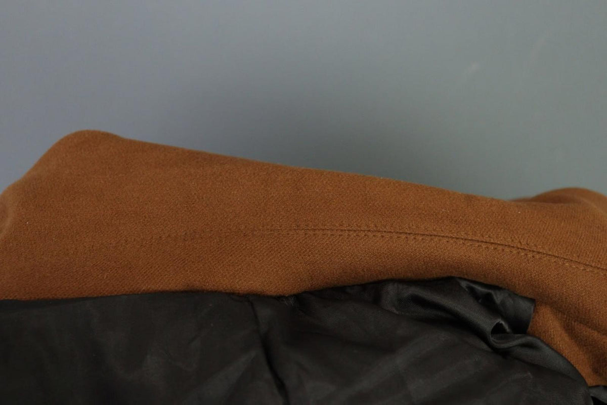 LBM Tan Cotton Tailored Fit Notch Lapel Single Breasted Blazer Jacket – Size 48R