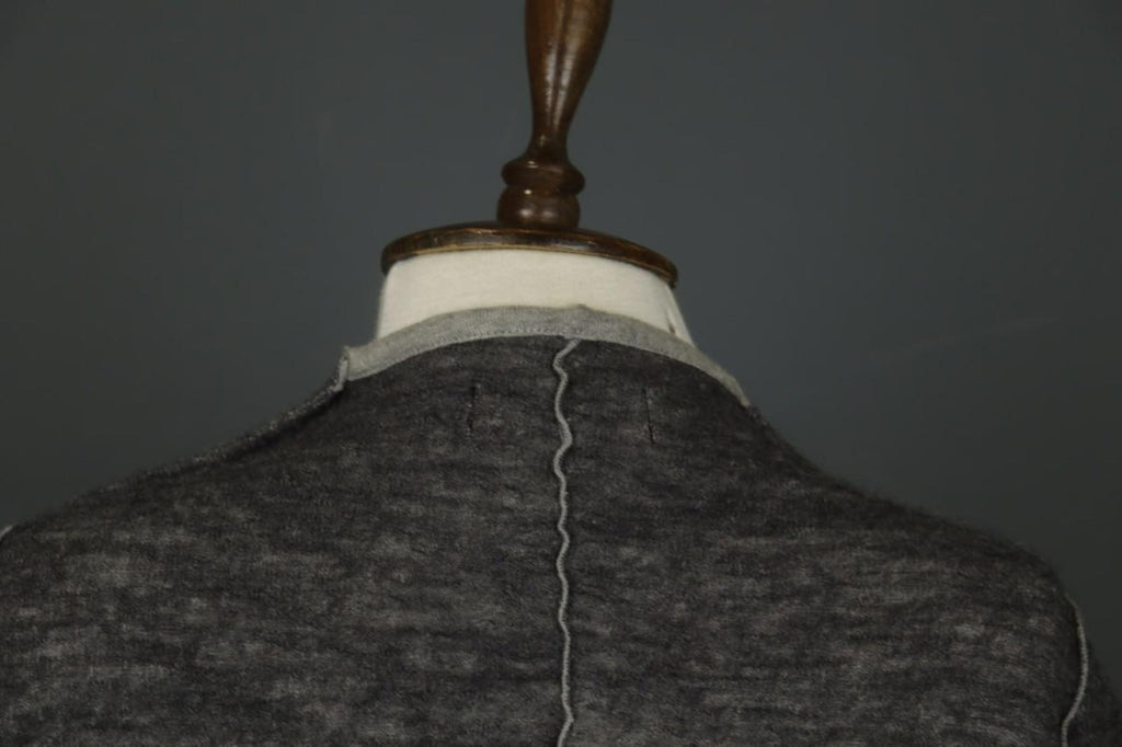 RUNDHOLZ BLACK LABEL Gray Cotton Long Sleeve Open Front Cardigan Sweater – Size 0S
