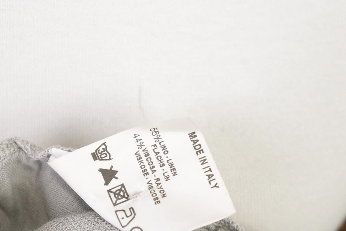 TRANSIT PAR SUCH Gray Linen Lagenlook Long Cardigan Sweater – Size 2