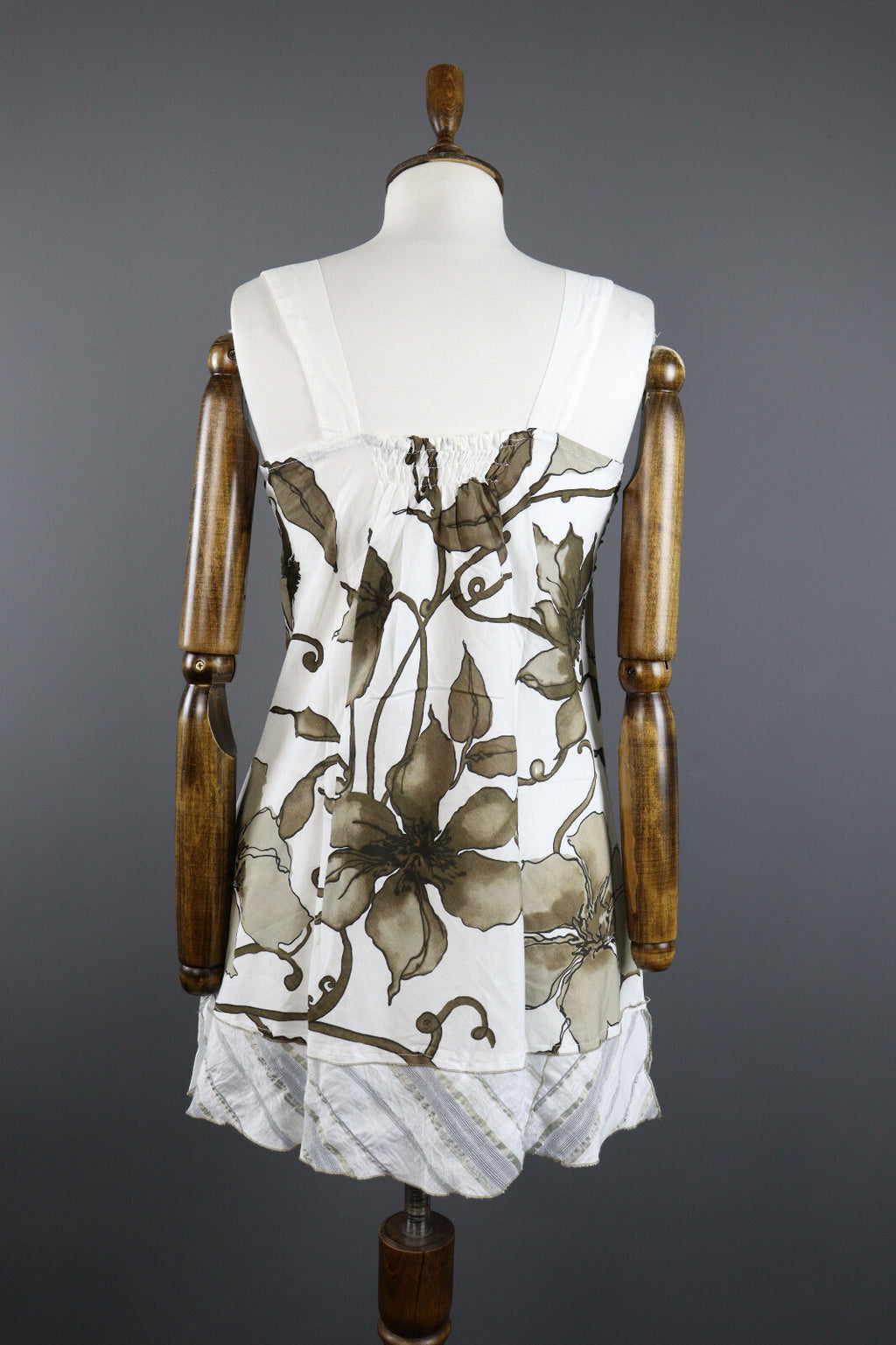 Elisa Cavaletti Floral Summer Beach Sundress Cocktail Party Dress – Size 42