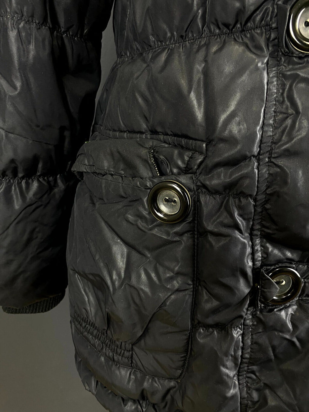 Adidas Stella McCartnhey Full Zip Hooded Parka Paded Coat Parka – Size 34