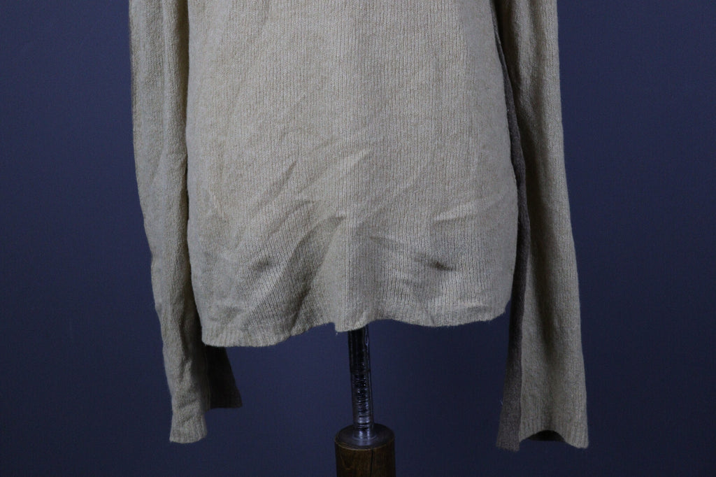 Marc Cain Brown Angora Wool Long Sleeve Oversized Knit Sweater – Size 2