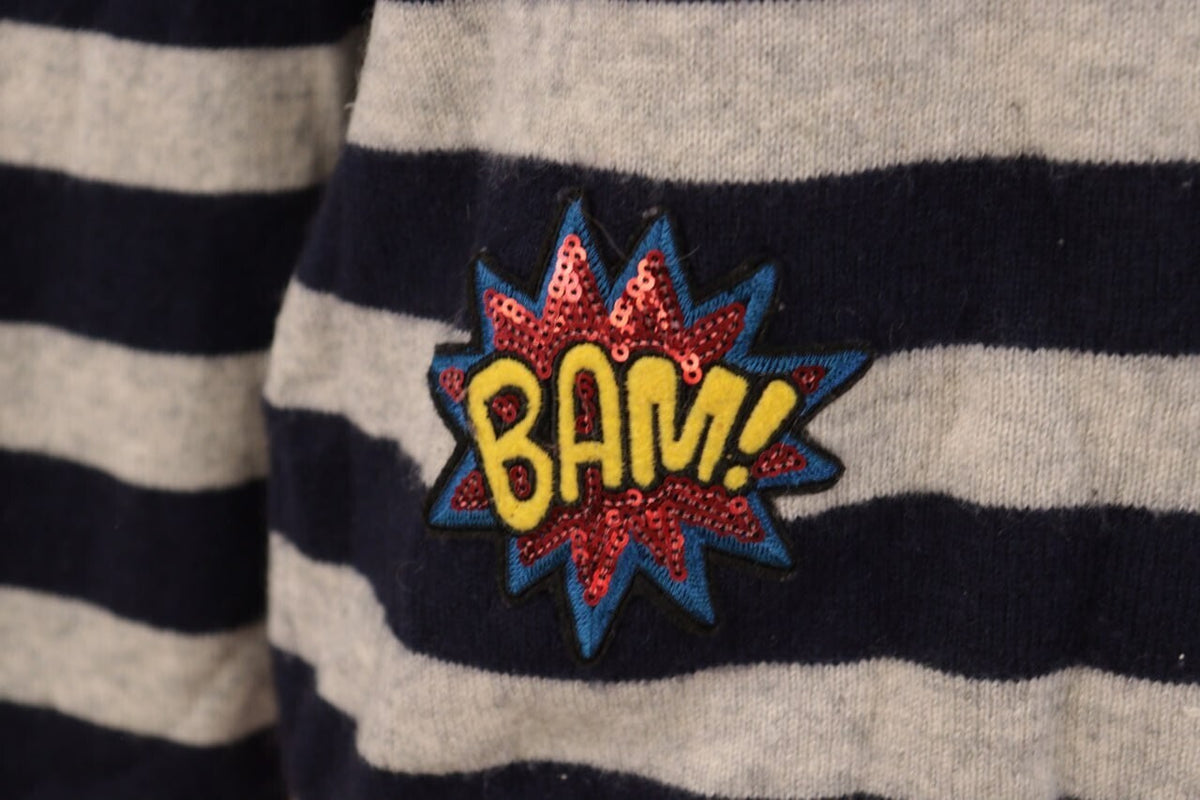 Princess Goes Hollywood Stripe Wool Cashmere Knit Sweater – Size 36