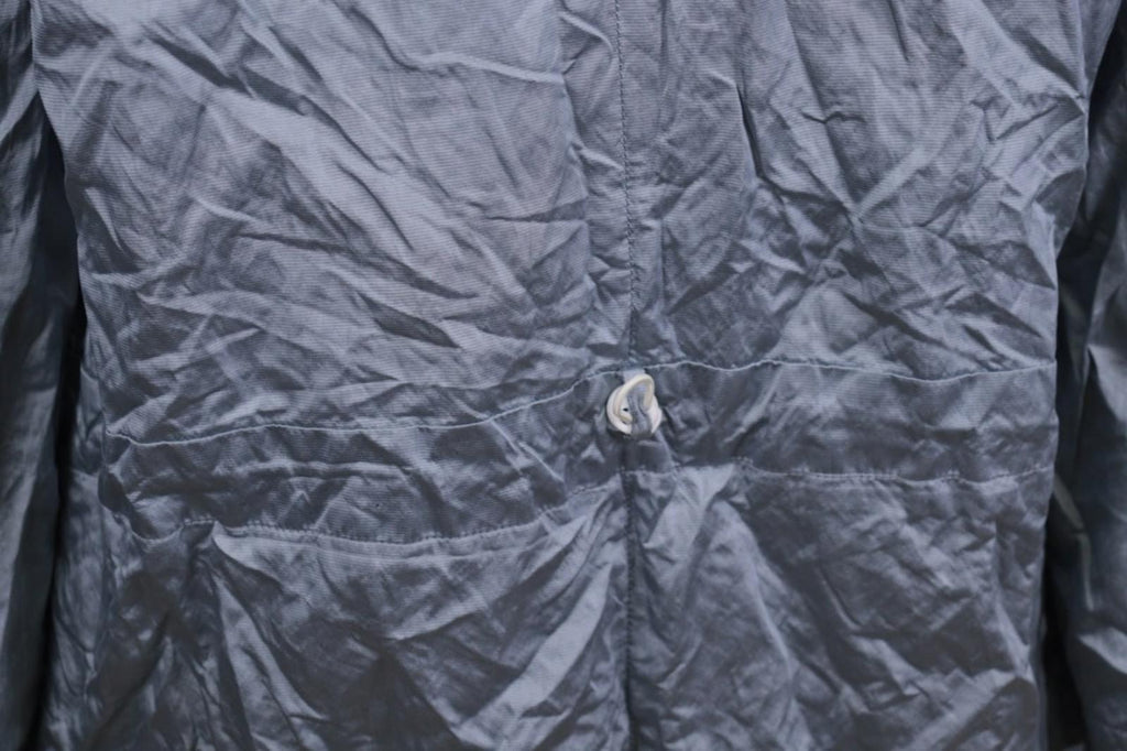 ANNETTE GORTZ Gray Collared Long Sleeve Full Zip Windbreaker Rain Coat – Size 42