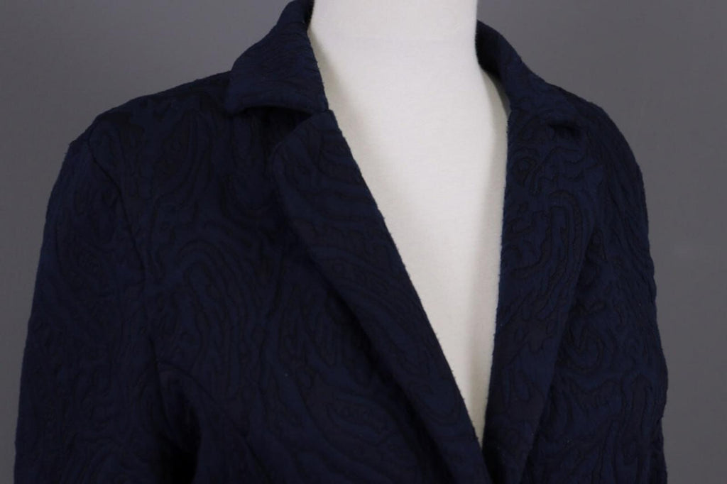 RUNDHOLZ Blue Embroidered Designer Blazer Jacket – Size L
