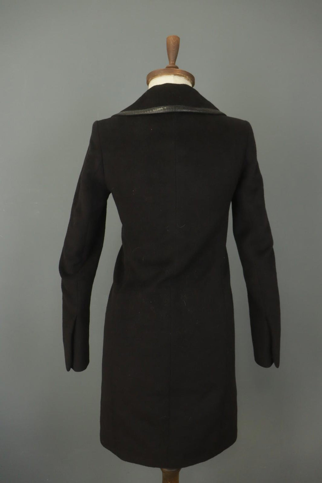 Balenciaga Black Wool Double Breasted Peak Lapel Formal Blazer Jacket – Size 38