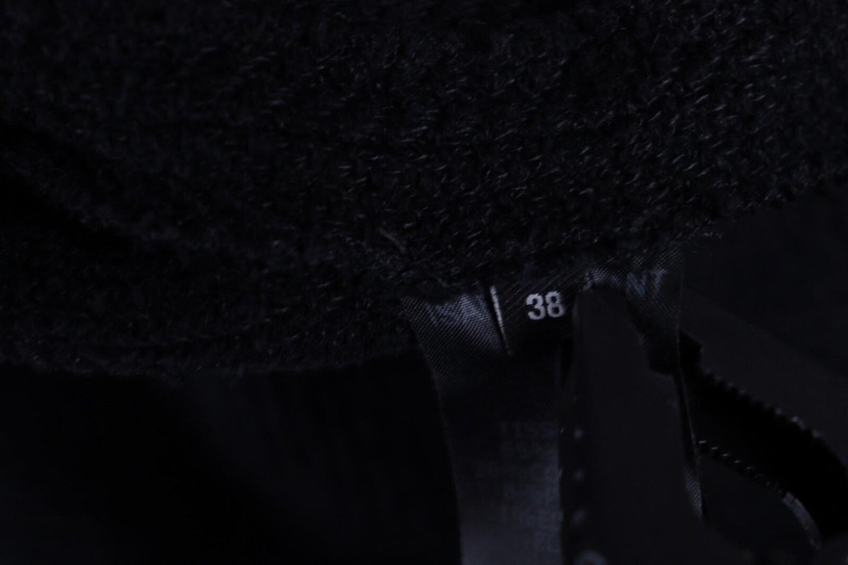 ISABEL MARANT Black Wool Knit Lagenllok Sweater – Size 38 Small