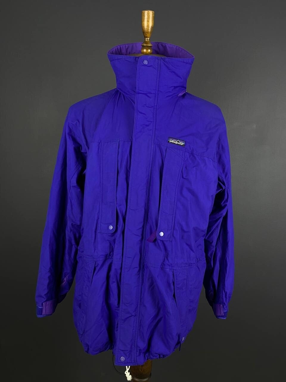 Patagonia Blue Vintage Rare Sport Rafting Waterproof Windbreaker Jacket – Size L